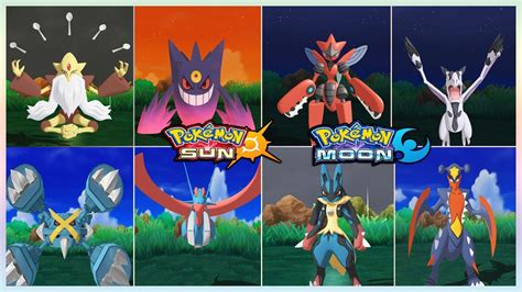 pokemon sun and moon mega stones|Pokemon Sun & Moon .